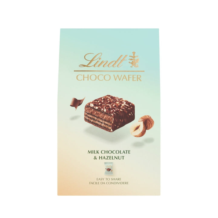 Lindt Choco Wafer Milk Chocolate and Hazelnut- 135g
