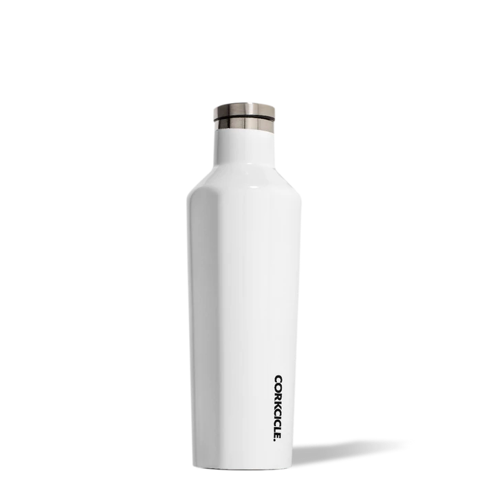 Corkcicle Canteen White Travel Bottle