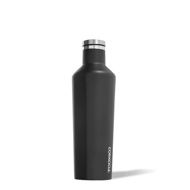 Corkcicle Canteen Matte Black Travel Bottle