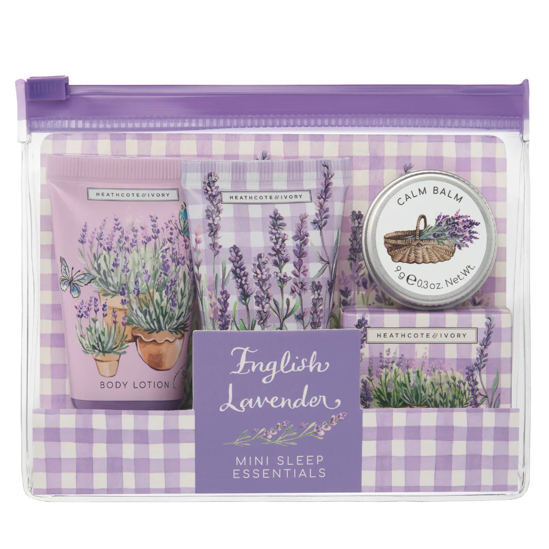 English Lavender Mini Sleep Essentials Set