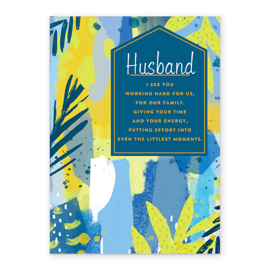 Birthday Greeting Card for Husband