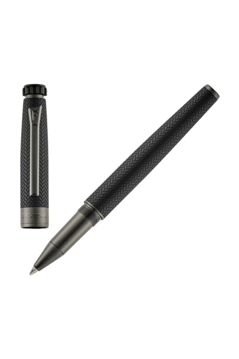 Festina Interlace Black Rollerball Pen