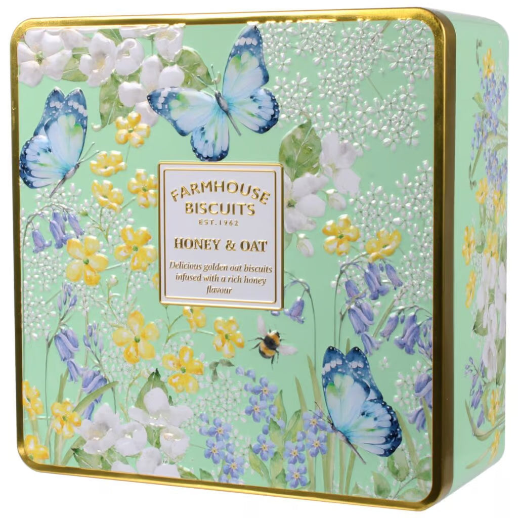Farmhouse Honey &amp; Oat Biscuit Tin