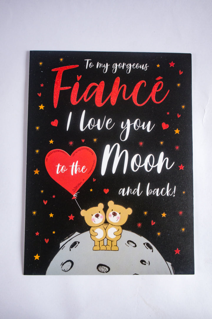 Fiancé Heartfelt Valentine Greeting Card