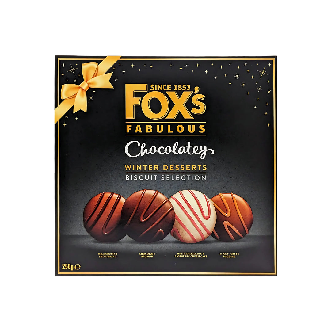Fox’s Fabulous Chocolatey Winter Desserts Biscuit Selection