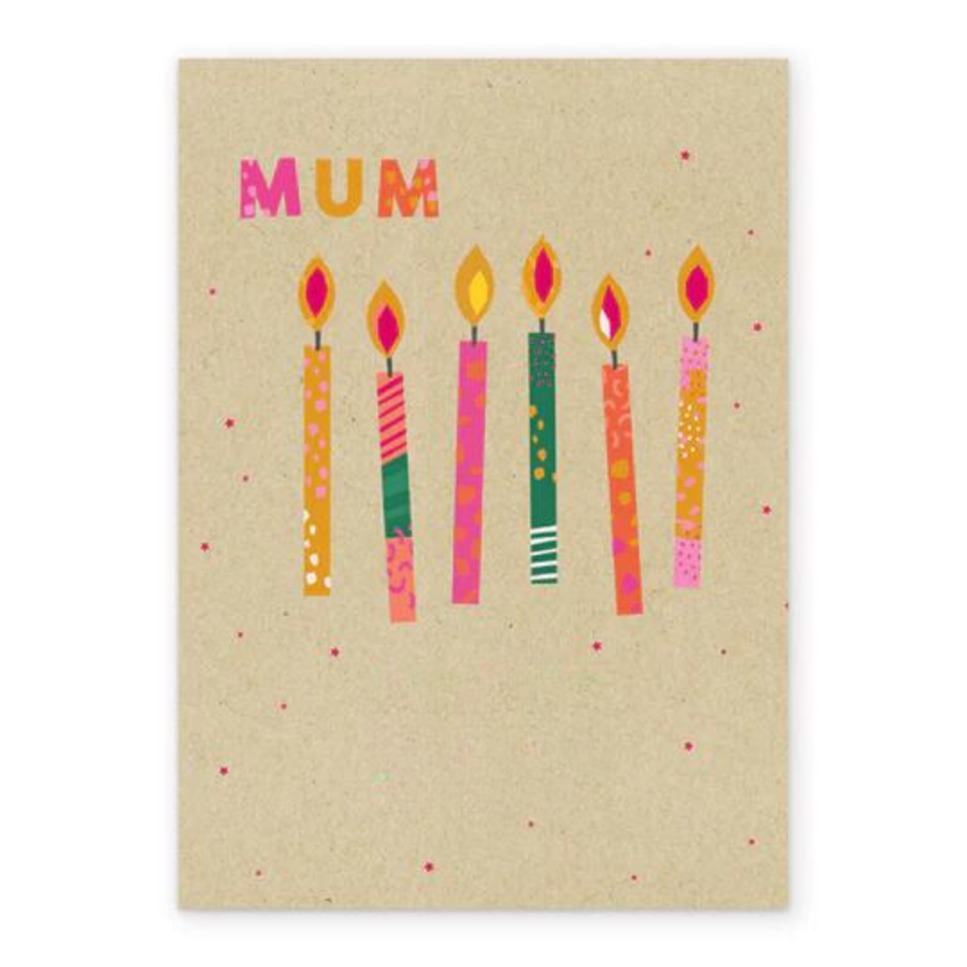 Mum 'make a wish' Birthday Greeting Card