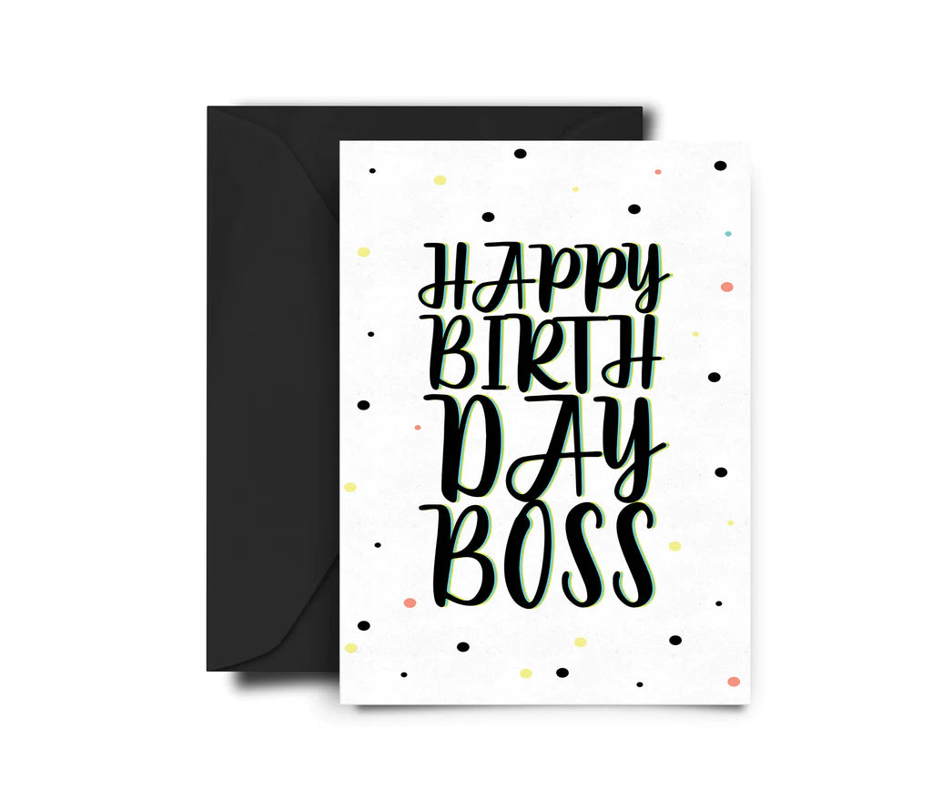 Polkadot Dot Birthday Greeting Card