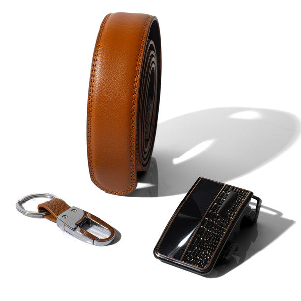 Umo Lorenzo Belt, Buckle & Keychain Set