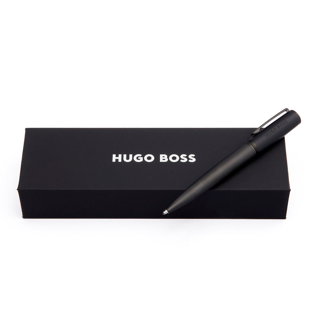 Hugo Boss Arche Iconic Black Ballpoint Pen