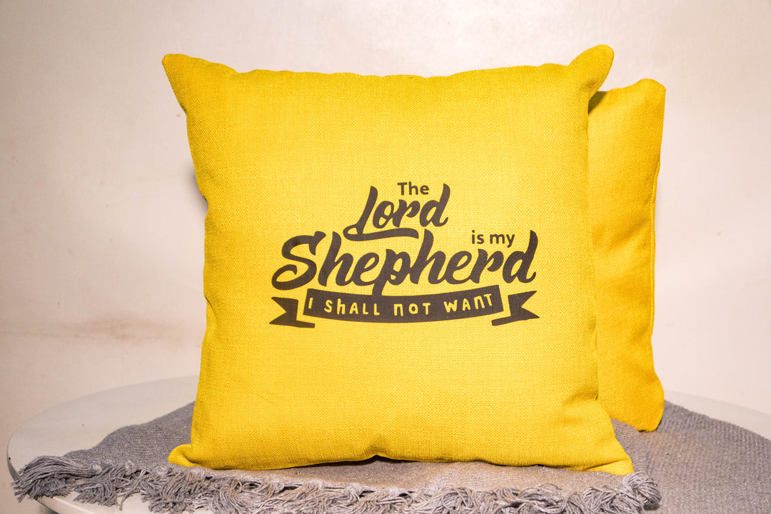 Throw Pillow " THE LORD IS MY SHEPHERD"