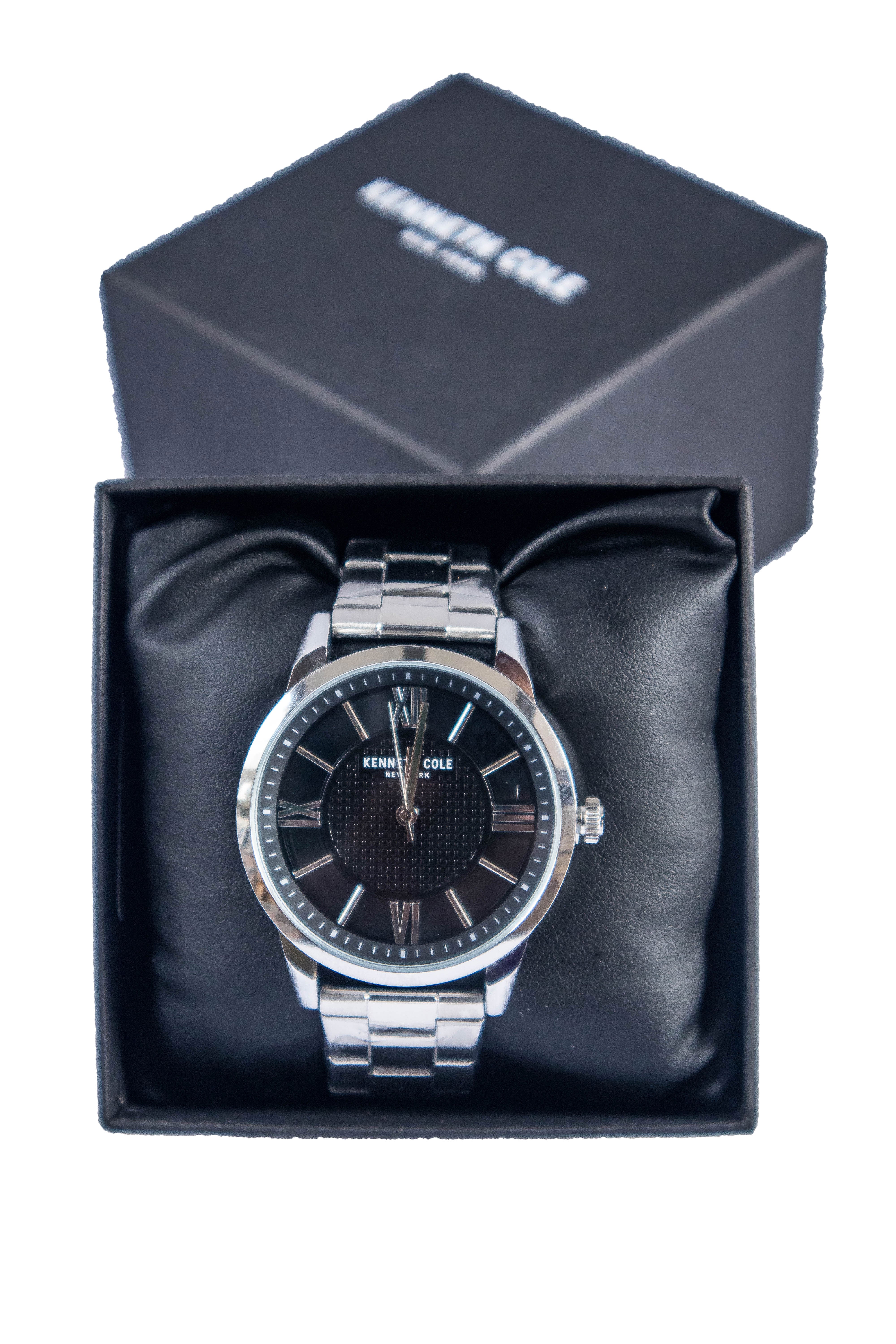 Kenneth cole transparent dial watch sale