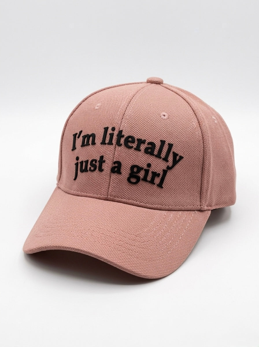 Pink Baseball Cap "I&