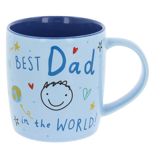 "Best Dad in the World" Ceramic Mug