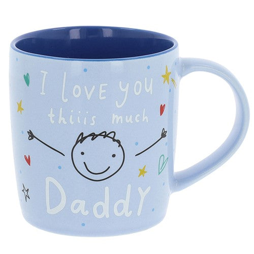 "I Love You Thiiis Much" Ceramic Mug