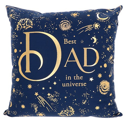 "Best Dad in the Universe" Plush Cushion