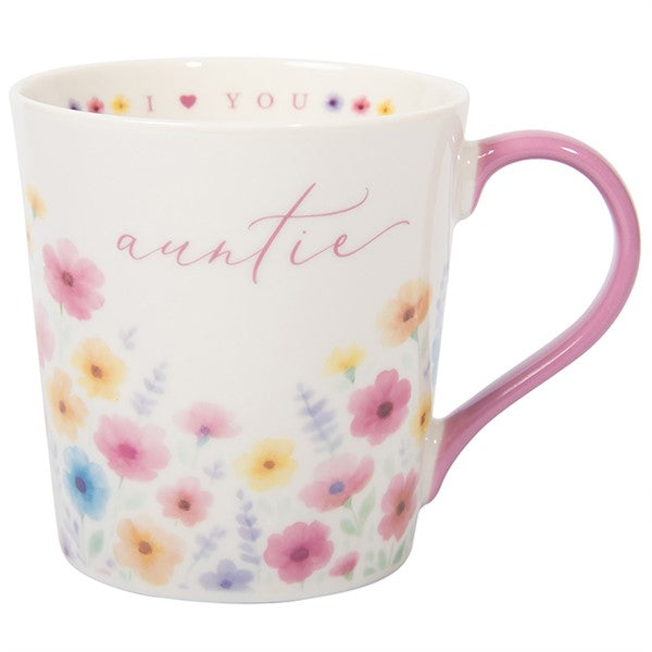 I Love You Collection Mug Auntie