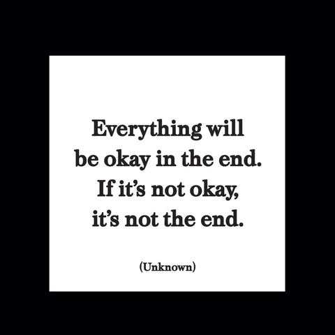 Quotable Magnet - Everything Will Be Ok
