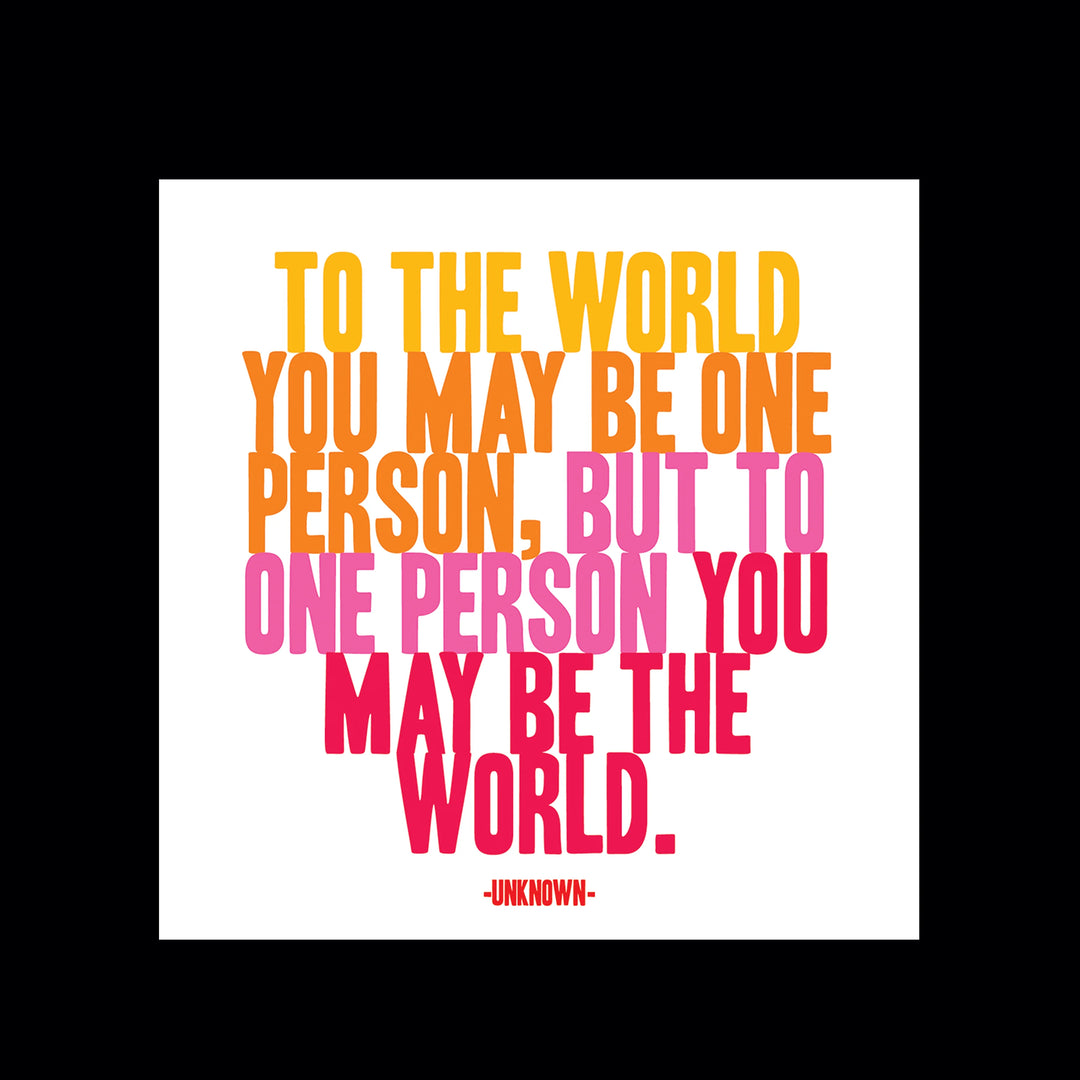 Quotable Magnet - To The World