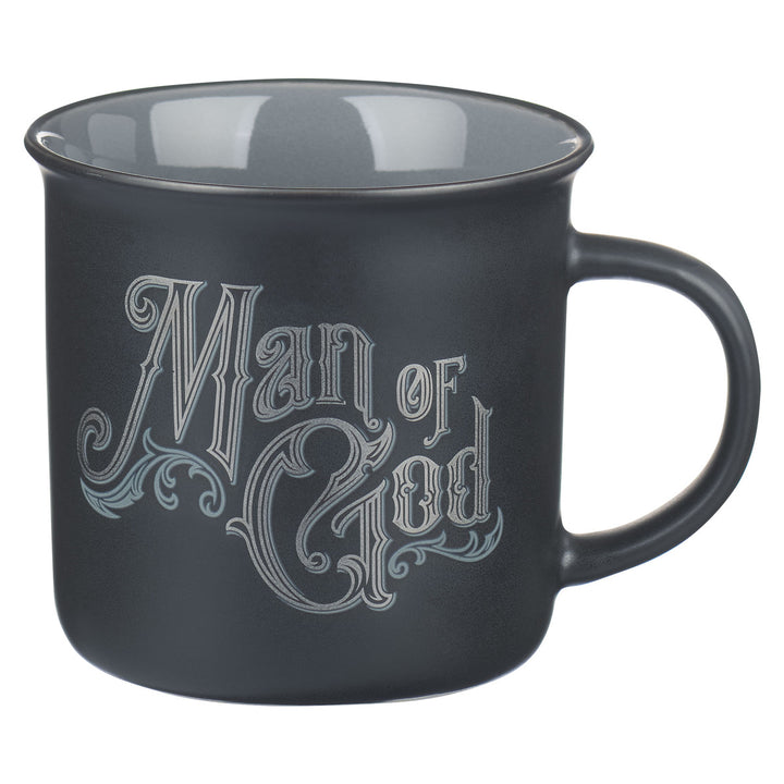 CAG Charcoal Gray Man of God Ceramic Coffee Mug