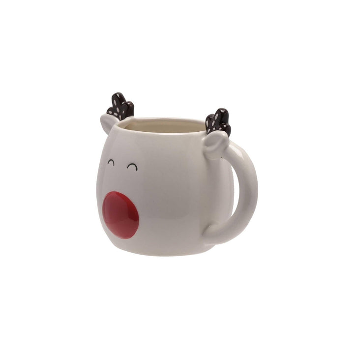 Reindeer Ceramic Christmas Mug