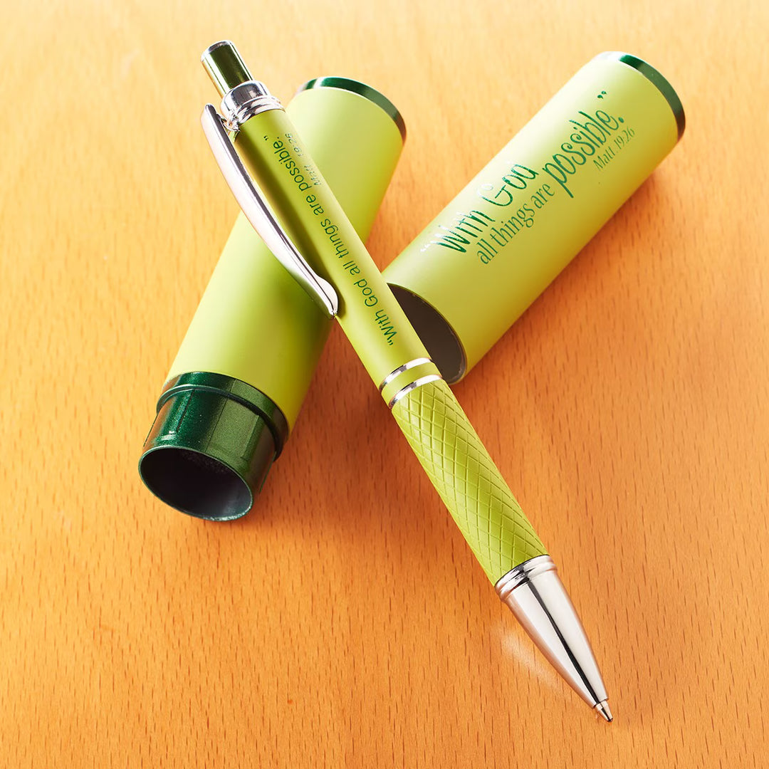 Words of Grace Scripture Gift Pen &amp; Matching Case