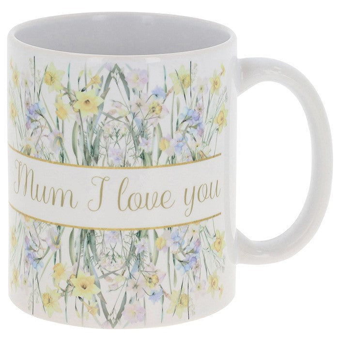 Rush Spring Flowers Mum Mug