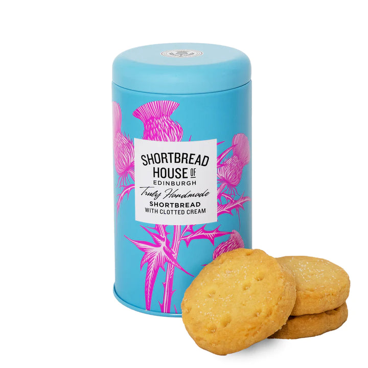 Clotted Cream Shortbread Biscuits In Tin