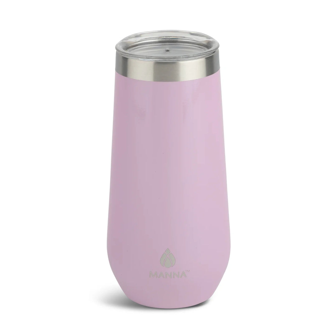 Hydragear Flute Stainless Steel Tumbler with Splash-Proof Lid- 12oz