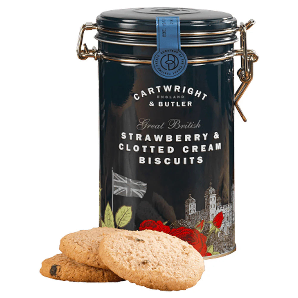 Cartwright & Butler Strawberry & Clotted Cream Biscuits, 200g