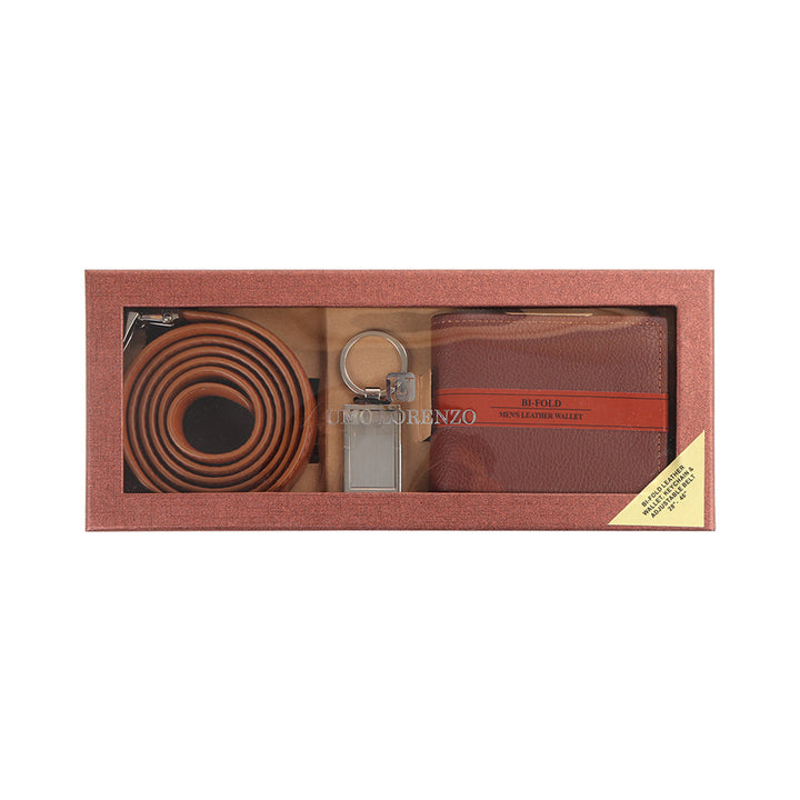 Umo Lorenzo Wallet, Keychain & Belt Set