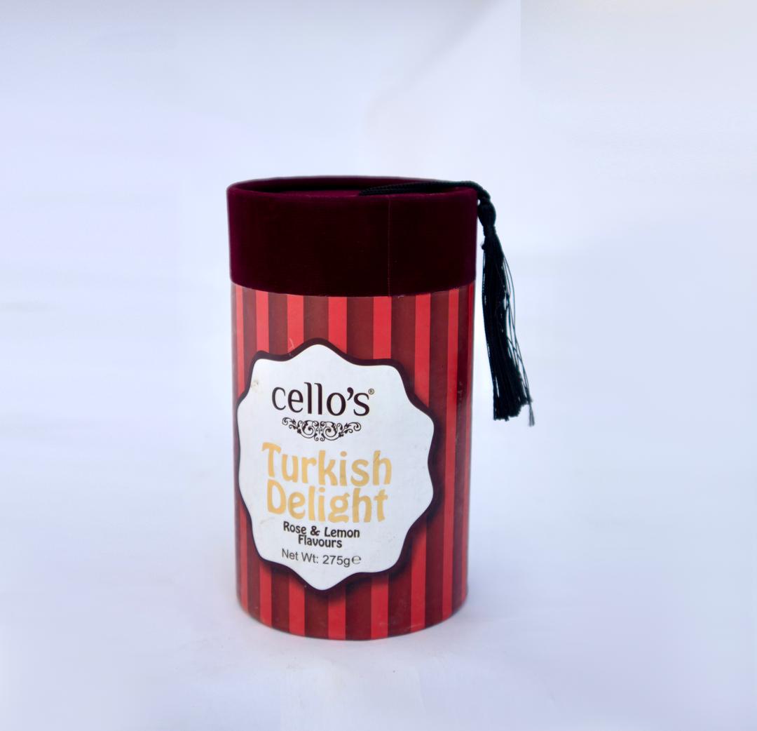 Cello's Turkish Delight Rose & Lemon Flavours- 275g