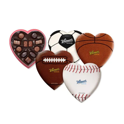 Whitman's Assorted Chocolate Sports Heart- 5.1oz