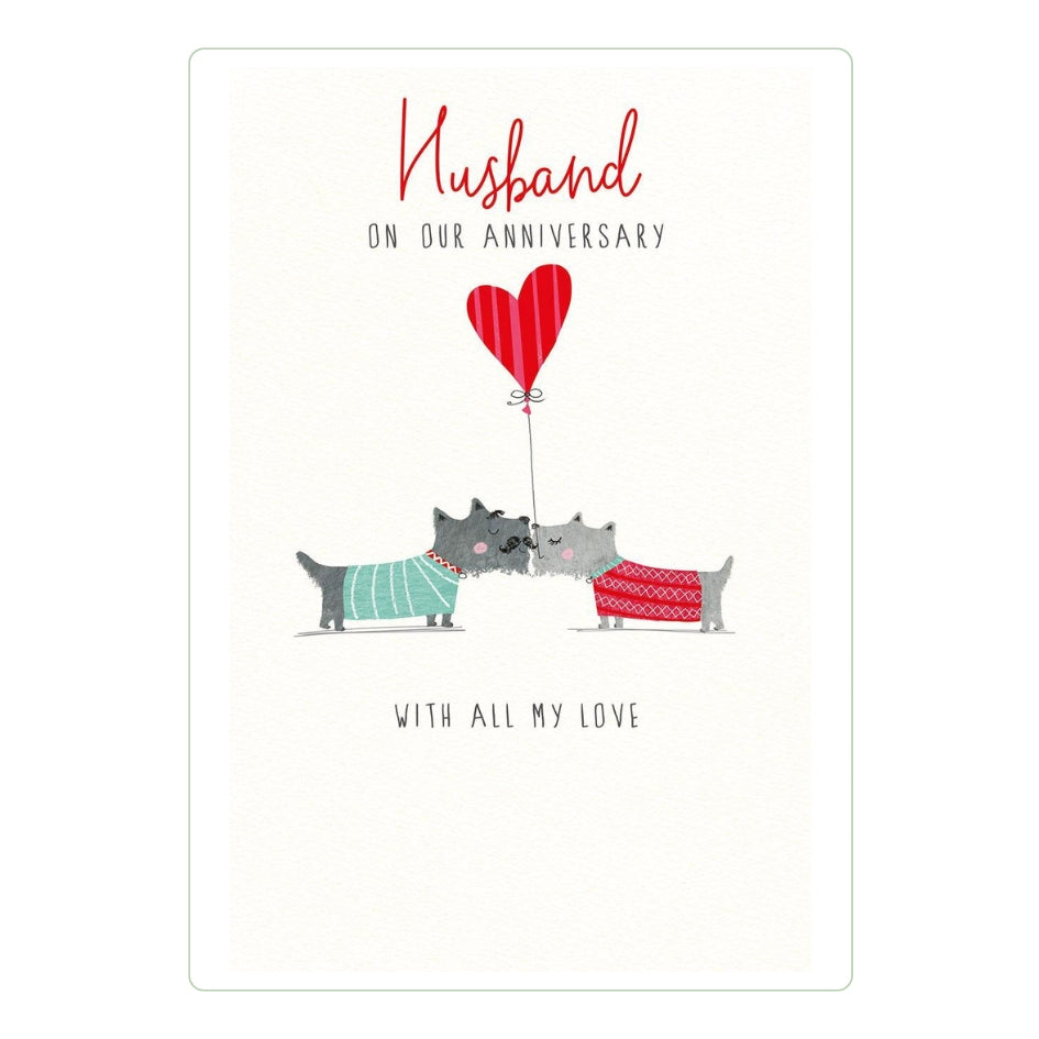 Husband Humor Anniversary Greeting Card