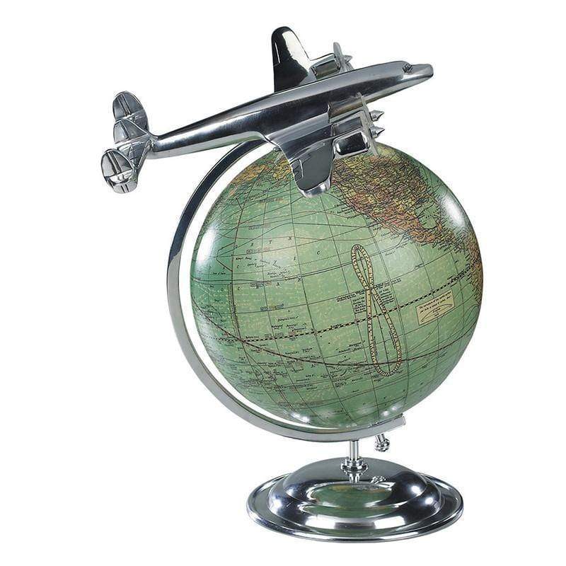 Authentic Models Airplane on Top of The World Decor
