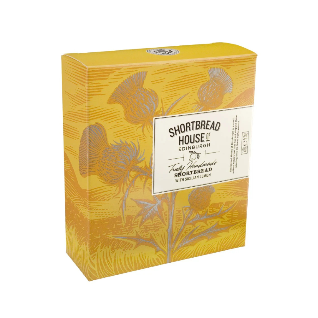 Shortbread House of Edinburgh with Mediterranean Lemon, 150g