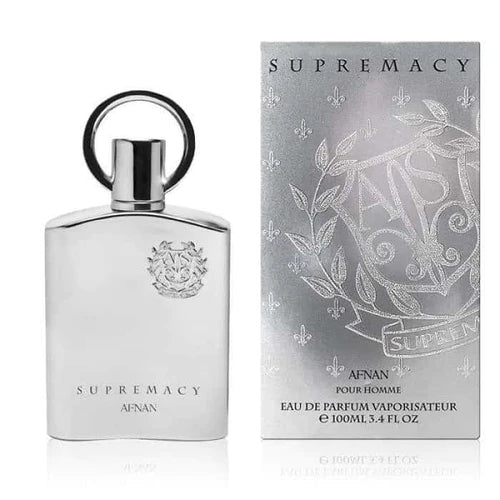 Afnan Supremacy Silver Pour Homme EDP 100ml Male Perfume