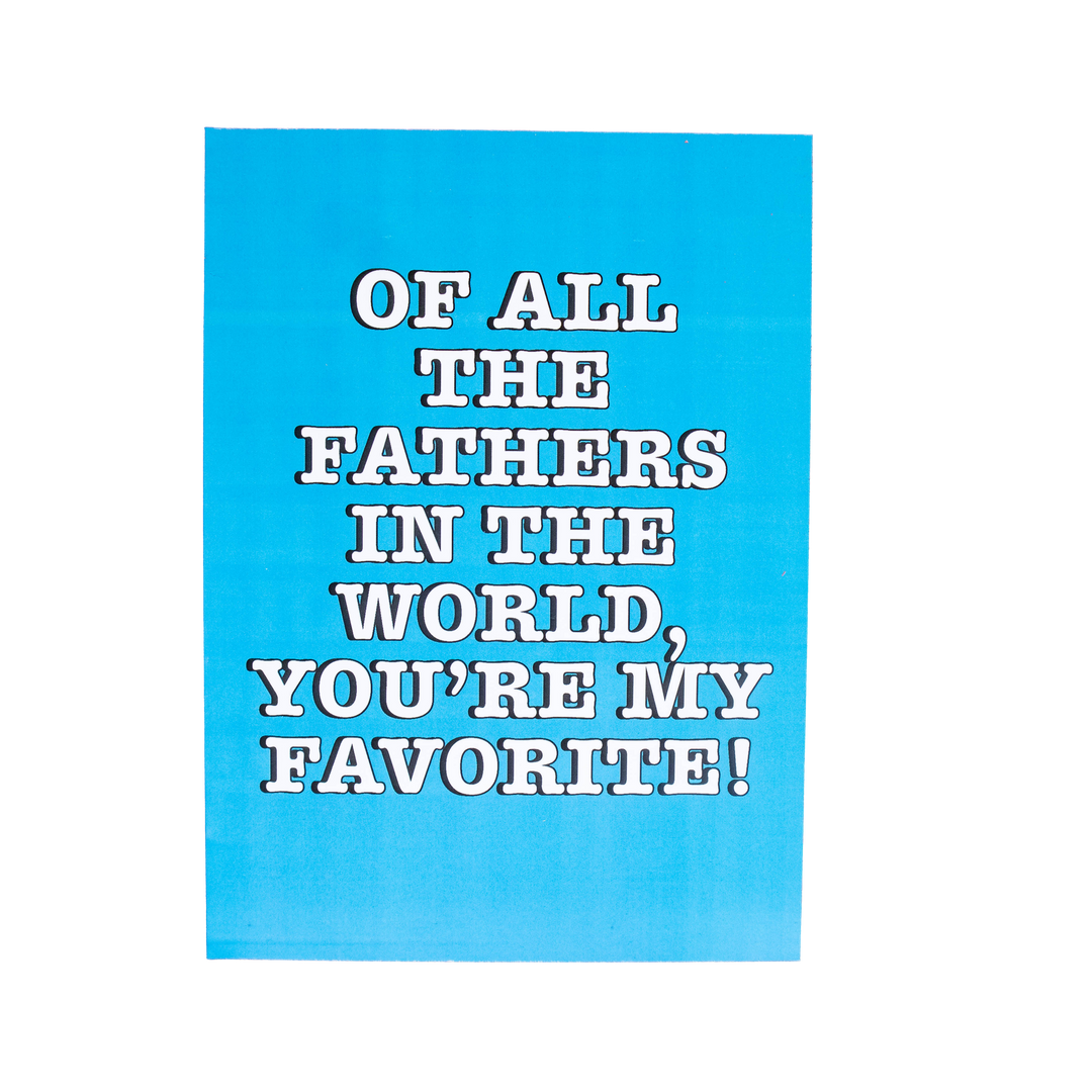 NJP Father's Day Heartfelt Greeting Card