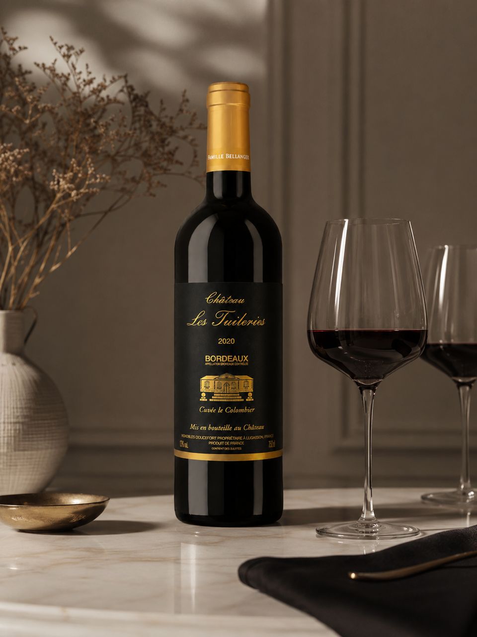 Château Les Tuileries Bordeaux – Cuvée le Colombier (750ml)