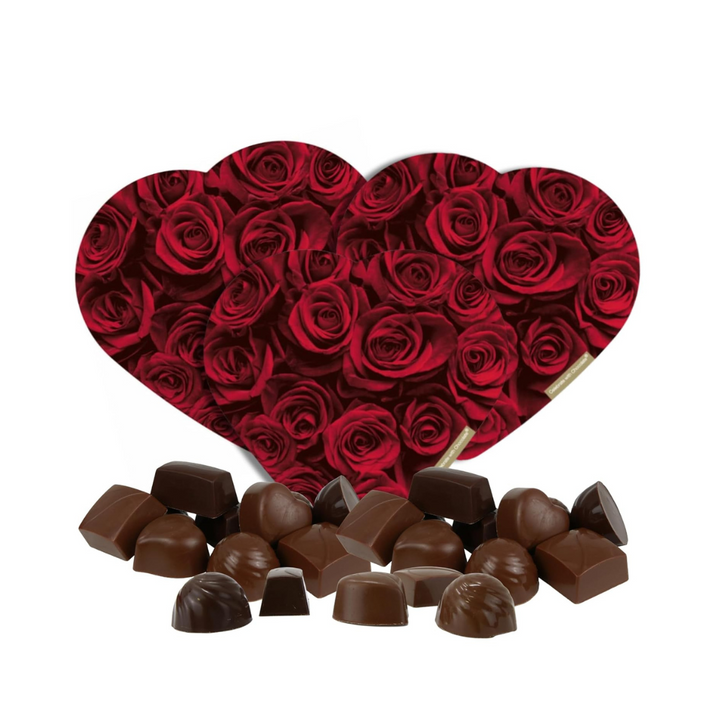 Rose Bouquet Assorted Chocolates Heart- 45g