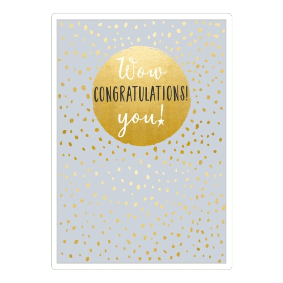 Heartfelt Congratulations Greeting Card