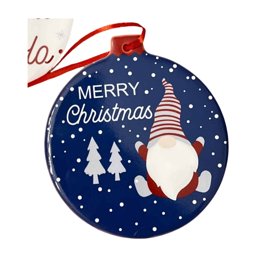 Christmas Bauble Shaped Decoration
