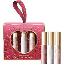 Baylis &amp; Harding Midnight Cherry Glossy Lip Trio Gift Set-BH25MC3GLOSS