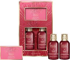 Baylis &amp; Harding Midnight Cherry Make Me Sparkle Bathing Gift Set-BH25MCTALLTRIO