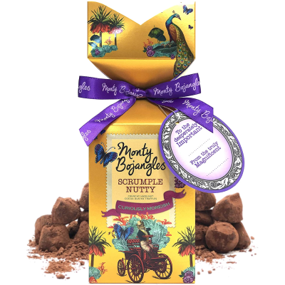 Monty Bojangles Scrumple Nutty Chocolate Cocoa Dusted Truffles- 150g