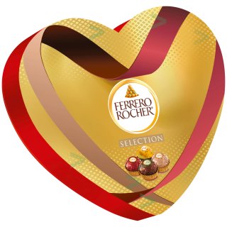 Ferrero Rocher Heart Shaped Box of Chocolate- 125g