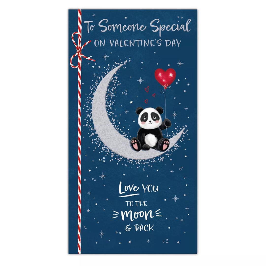 To Someone Special Panda Valentine Greeting Card