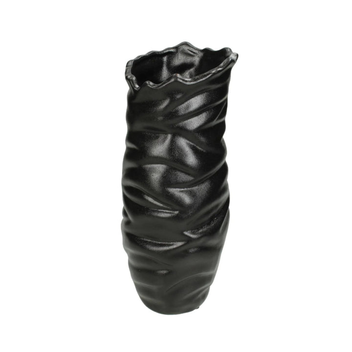 Ceramic Vase Black 12x12x30