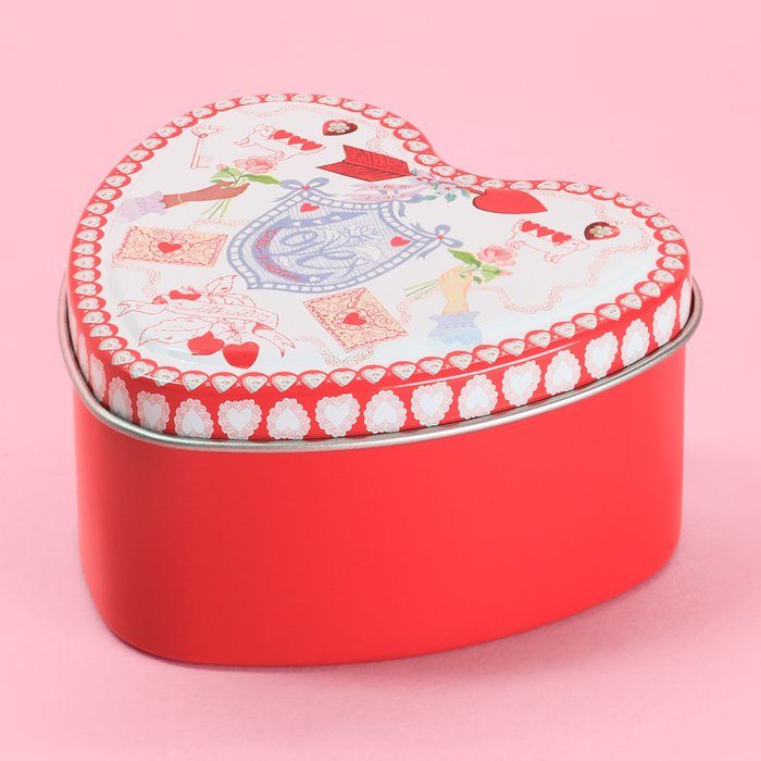 Heart Tin Scented Candle