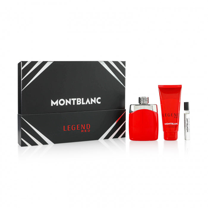 Mont Blanc Legend Red EDP 100ml Male 3pc Gift Set