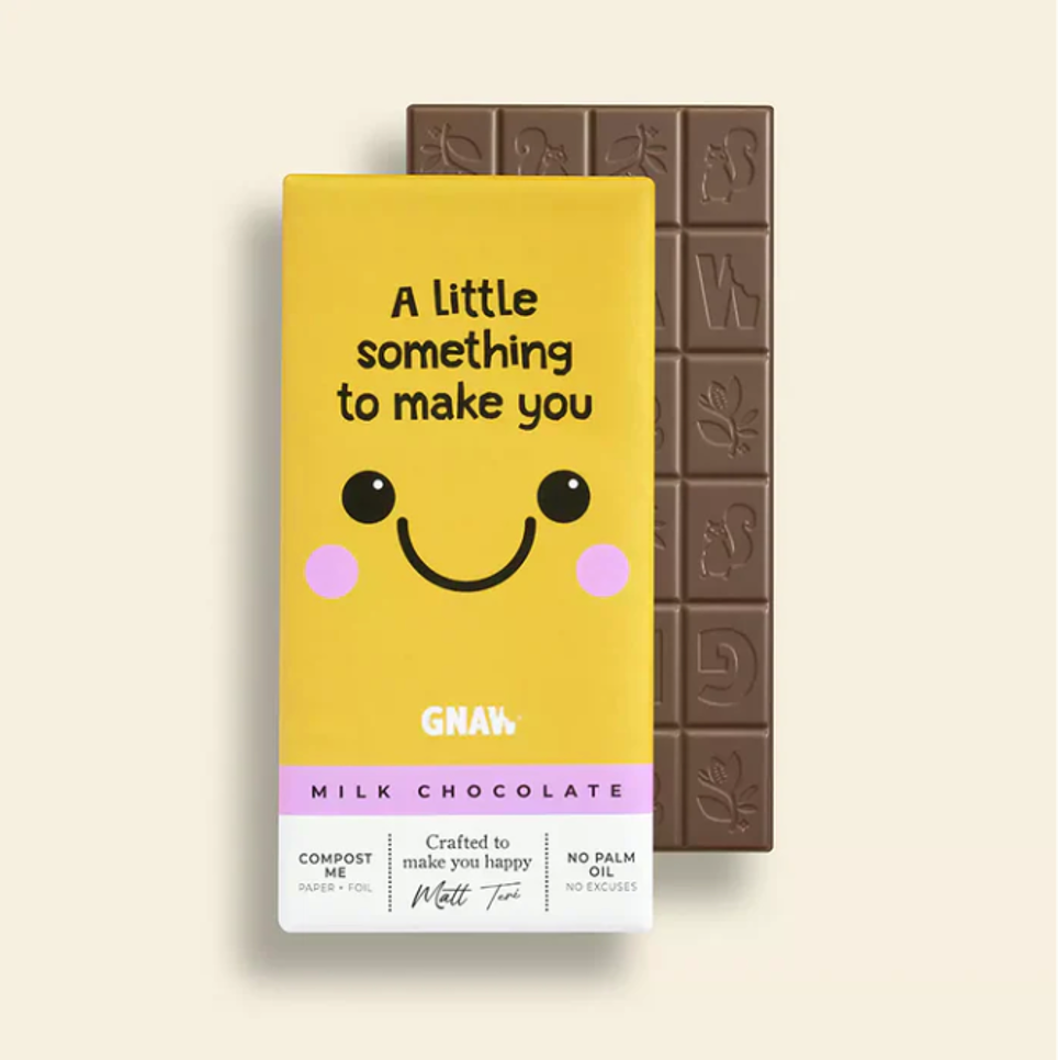 Milk Choc Bar Make You Smile- 80g